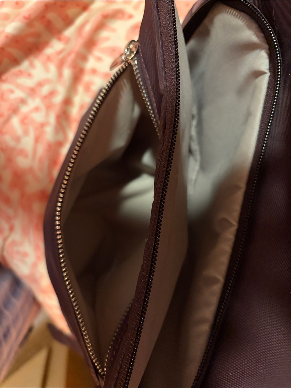 Briggs & Riley Men's Deep Wine Backpack - Picture 3 of 5